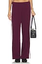 view 2 of 6 Tammy Tailored Trouser in Burgundy