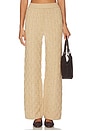 view 1 of 6 PANTALÓN CON TRABILLAS FARO in Camel