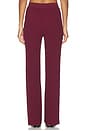 view 4 of 6 Calrine Knit Trouser in Burgundy