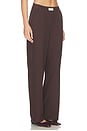 view 2 of 6 Zoey Trousers in Chocolate