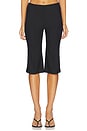 view 1 of 6 PANTALON CAPRI BREYA in Black