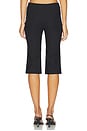 view 4 of 6 PANTALON CAPRI BREYA in Black