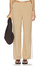 view 2 of 7 Linen Tameka Trousers in Taupe