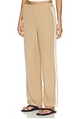 view 4 of 7 Linen Tameka Trousers in Taupe