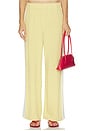 view 2 of 6 Tameka Linen Trousers in Yellow