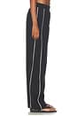 view 5 of 7 Tabitha Barrel Track Trouser in Black