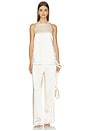 view 7 of 7 Adalynn Trouser in Cream