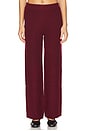 view 1 of 6 Remy Trousers in Burgundy