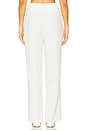 view 4 of 6 Georgia Contrast Waist Trouser in Buttercream