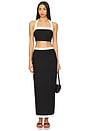 view 5 of 6 Brea Maxi Skirt in Black