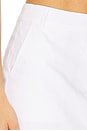 view 6 of 6 Adrienna Mini Skirt in White