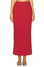 view 1 of 6 Irisa Skirt in Red
