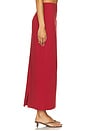 view 3 of 6 Irisa Skirt in Red
