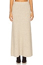 view 1 of 6 Adriena Skirt in Oatmeal