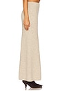 view 3 of 6 Adriena Skirt in Oatmeal