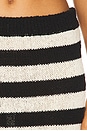 view 6 of 6 SAIA LONGA DE MALHA LAURYN in Striped