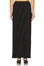 view 4 of 6 Daisy Thigh Split Maxi Skirt in Black