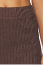 view 6 of 6 TANEA 저지 스커트 in Chocoloate Brown