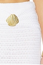 view 6 of 6 FALDA GANCHILLO NALA in White