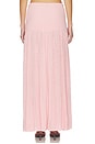 view 4 of 6 JUPE EN MAILLE AVANI in Baby Pink