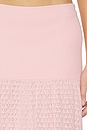 view 6 of 6 JUPE EN MAILLE AVANI in Baby Pink