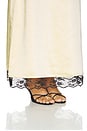 view 6 of 6 x REVOLVE Rena Satin And Lace Skirt in Yellow