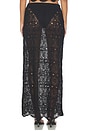 view 4 of 6 Laurenne Crochet Midaxi Skirt in Black