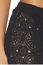 view 6 of 6 Laurenne Crochet Midaxi Skirt in Black