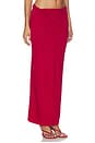 view 2 of 6 FALDA PUNTO SOFI in Deep Red
