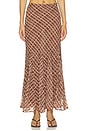 view 1 of 6 JUPE CARLOTTA  in Brown Multi