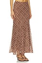 view 2 of 6 JUPE CARLOTTA  in Brown Multi