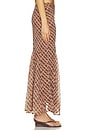 view 4 of 6 JUPE CARLOTTA  in Brown Multi