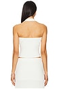 view 3 of 4 Ivey Knit Halter Top in White