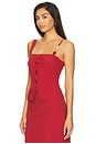 view 3 of 6 Irisa Top in Red