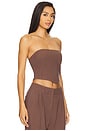 view 2 of 4 BLUSA DE LINHO MACIE in Brown