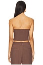 view 3 of 4 BLUSA DE LINHO MACIE in Brown