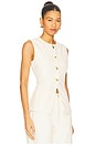 view 2 of 4 x REVOLVE Pollina Sleeveless Blazer in Cream