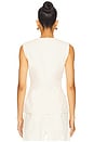 view 3 of 4 x REVOLVE Pollina Sleeveless Blazer in Cream
