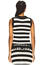 view 3 of 4 Lauryn Knitted Top in Striped