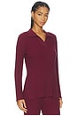 view 2 of 5 Calrine Knit Top in Burgundy