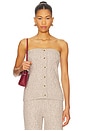view 1 of 4 Cara Top in Taupe