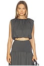 view 1 of 4 Hannah Top in Slate Grey