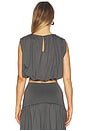 view 3 of 4 Hannah Top in Slate Grey