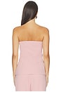 view 3 of 4 TOP EN CRÊPE SORCHA  in Baby Pink