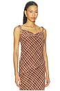 view 2 of 6 Carlotta Top in Brown Multi
