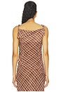 view 5 of 6 Carlotta Top in Brown Multi