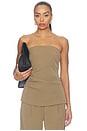 view 1 of 4 Sorcha Strapless Top in Olive