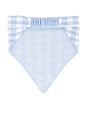 view 3 of 3 Rio Gingham Hair Scarf in Blue Heron Combo