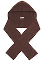 view 4 of 4 Balaclava Scarf in Chocolate Plum