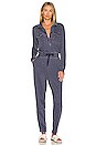 view 1 of 3 Distressed Utility Jumpsuit in Ink